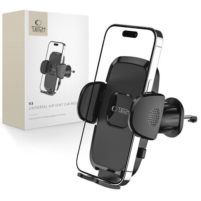 Ständer auf handy TECH-PROTECT V3 UNIVERSAL VENT CAR MOUNT SCHWARZ