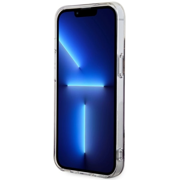 Hülle Guess GUHMP14SHTMRSU iPhone 14 6,1" lila/violett hartcase Golden Marble MagSafe Case