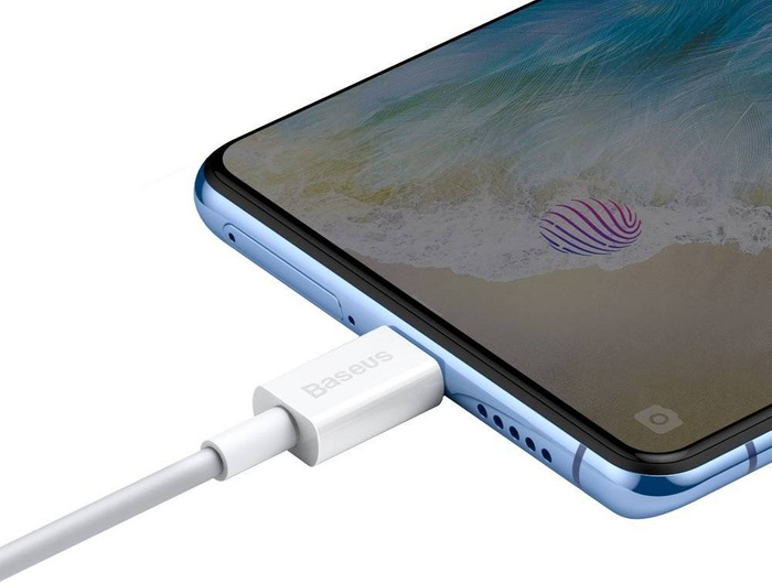 Baseus Superior Kabel USB - Micro USB Schnellladekabel 2A 1m weiß (CAMYS-02)