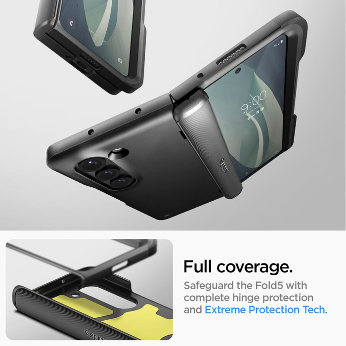 Coque Spigen Slim Armor Pro Pen Galaxy Z Fold 5 Noir Case