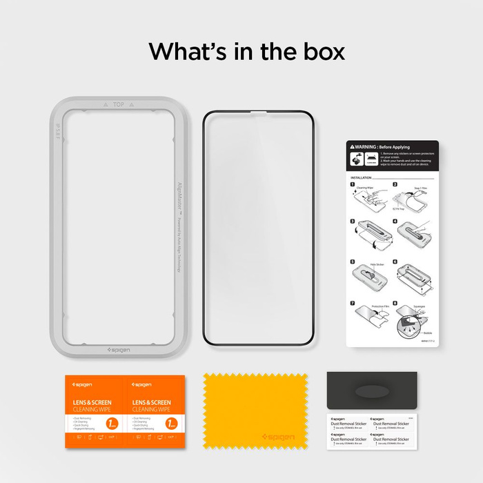 Tvrzené sklo SPIGEN ALM Glass Fc Apple iPhone 11 Black