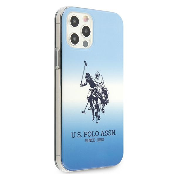 US POLO Apple iPhone 12 12 Pro Gradient Sammlung USHCP12MPCDGBL Blau Hülle