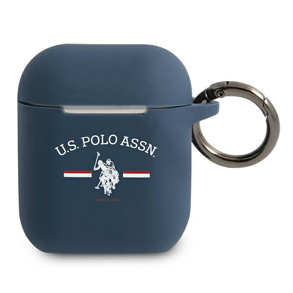 US POLO Apple AirPods Navy Blue Case