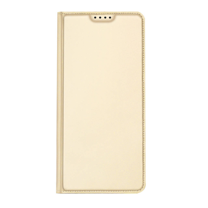 Dux Ducis Skin Pro Hülle für Xiaomi Poco C40 Flip Card Wallet Stand Gold