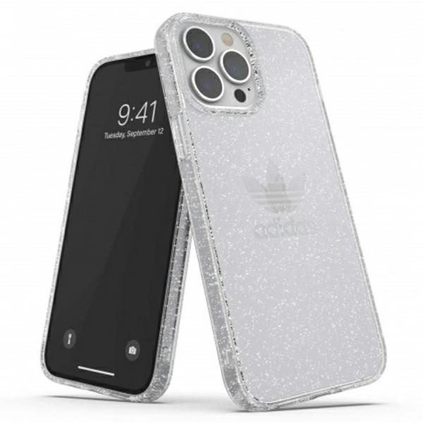 Case Adidas OR Protective iPhone 13 Pro Max 6.7" Clear Case Gliter transparent 47148