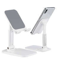 Wozinsky Desk Phone Stand Tablet Stand Pliable Blanc (WFDPS-W1)