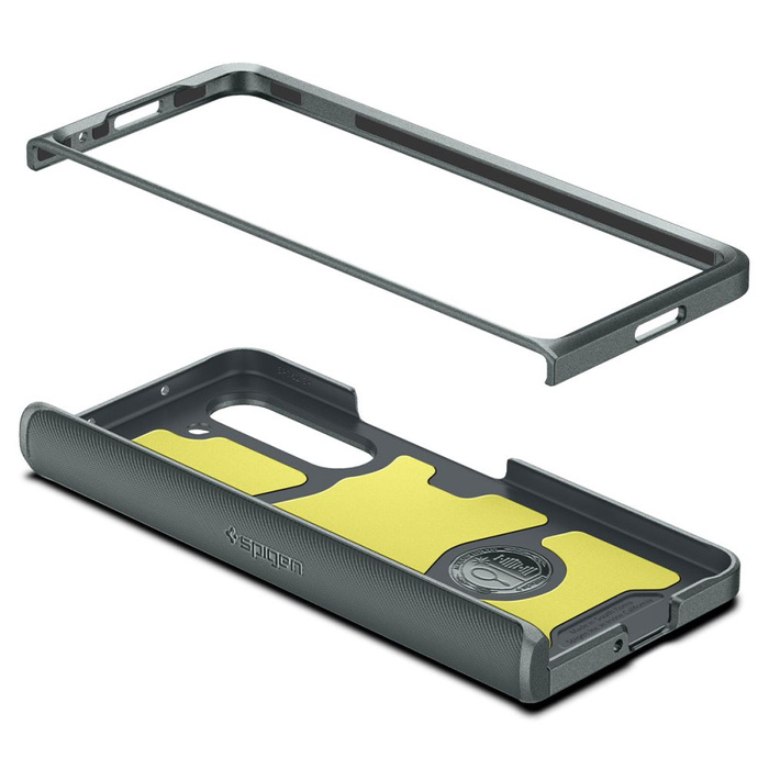Funda Spigen Slim Armor Pro Galaxy Z Fold 5 Abyss Verde Case
