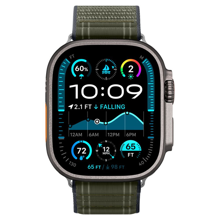 Spigen WBF0 BAND Apple Watch 8 / 9 / 10 / 11 / SE / ULTRA (44 / 45 / 46 / 49 MM) GREEN