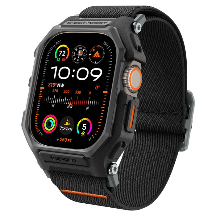Spigen LITE FIT "PRO" Apple Watch ULTRA 1 / 2 (49 MM) MATTE BLACK Strap