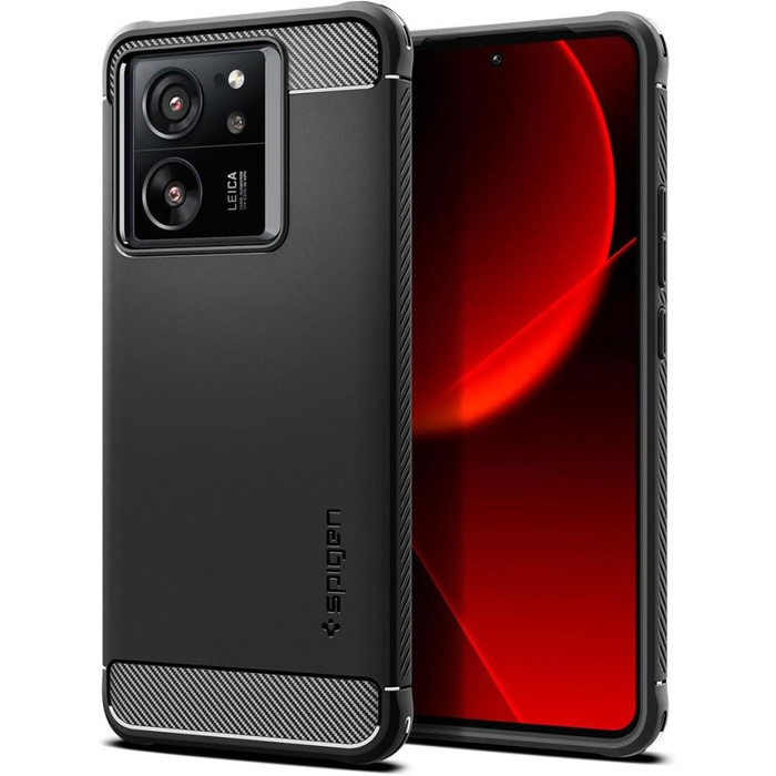 Coque Spigen Rugged Armor XIAOMI 13T / 13T PRO MATTE NOIR