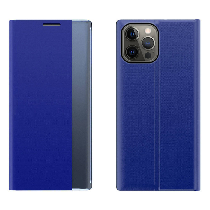 Kryt Sleep Case pouzdro s krytem Smart Cover iPhone 13 Pro Max modrý
