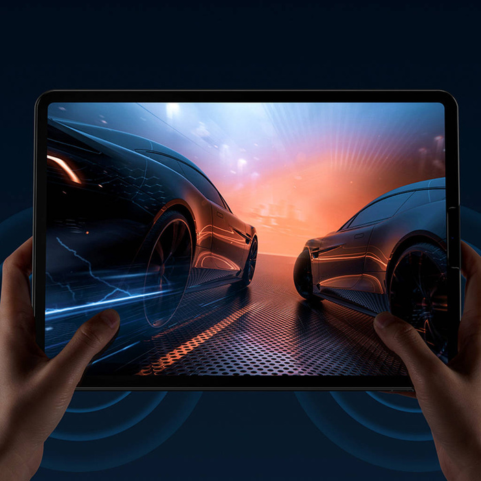 Baseus 2x Full-glass film 0.3mm para iPad Pro 12.9&#39;&#39; 2021 (5ta gen.) / 2020 (4ta gen.) / 2018 (3ra gen.) con kit de montaje