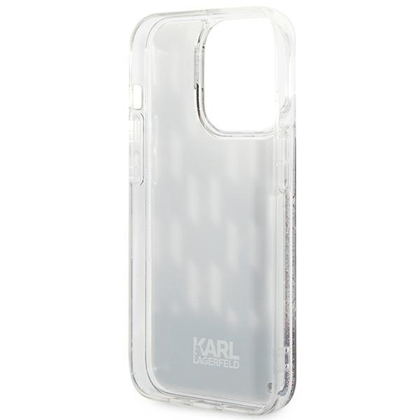 Karl Lagerfeld KLHCP14LLMNMK iPhone 14 Pro 6,1" hartcase schwarz/schwarz Liquid Glitter Monogram