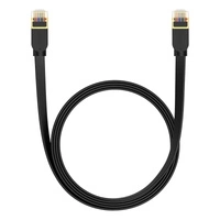 Baseus Cat 7 UTP Ethernet RJ45 Cable Flat 2 m black