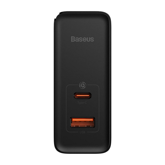 Baseus GaN5 Pro Fast Universal GaN Cargador USB Tipo C / USB 100W PD3.0, QC4.0+, AFC blanco (CCGP090201)