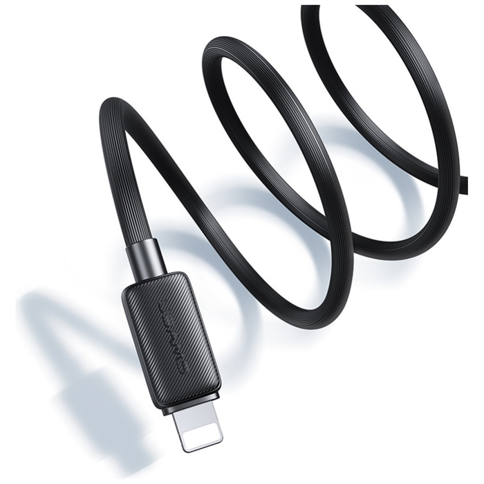 Kabel USAMS KY Series US-SJ689 2.4A      USB-A do Lightning 1m czarny