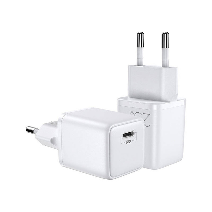 Joyroom fast nabíječka USB typu C 25W 3A EU zástrčka bílá (L-P251)