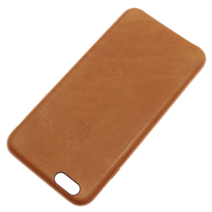 Pouzdro iPhone 6S Plus Apple Kožené pouzdro Original MKXC2ZM/A Saddle Brown Grade B Case