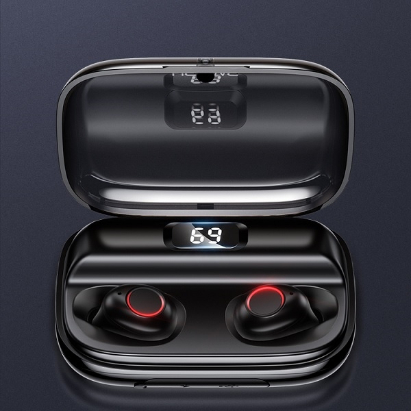 Fejhallgató Vezeték nélküli USAMS Bluetooth 5.0 Fekete