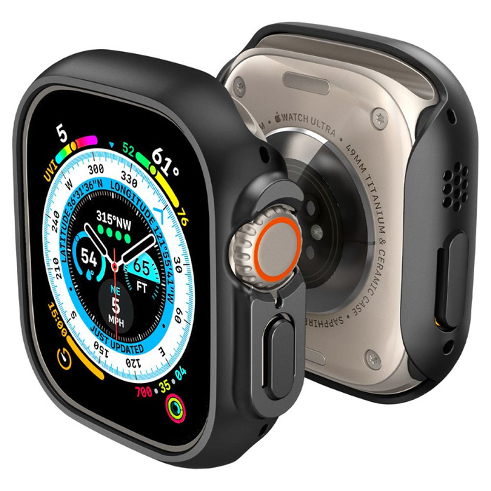 Spigen Thin Fit Apple Watch ULTRA (49 MM) SCHWARZ