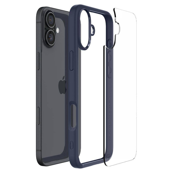iPhone 16 Spigen Ultra Hybrid Hülle Navy Blau