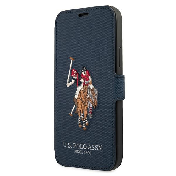 Puzdro US POLO Apple iPhone 12 Pro Max Polo Embroidery Collection Navy blue Case