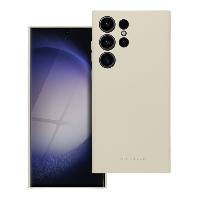 Futerał Roar Space Case - do Samsung Galaxy S23 Ultra Kremowy