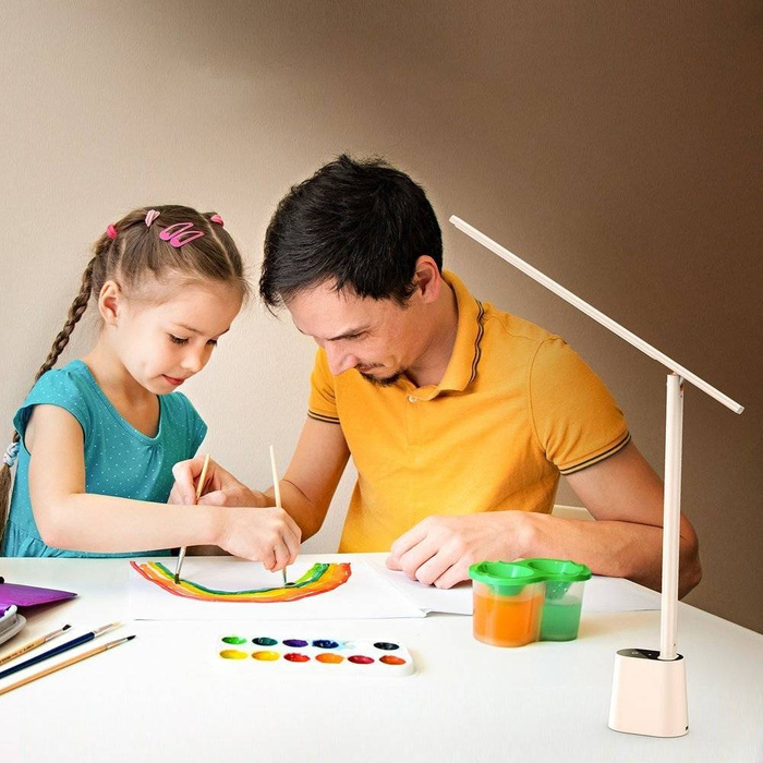 Baseus Smart Eye lampada da lettura pieghevole ricaricabile a LED (Smart Light) bianca (DGZG-02)