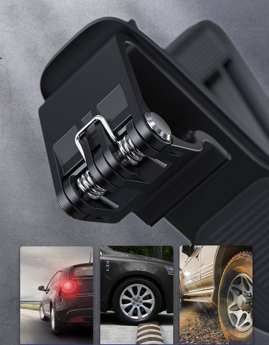 [APRÈS RETOUR] Baseus Big Mouth Pro Bracket Vehicle Mount Clip for Dashboard black (SUDZ-A01)