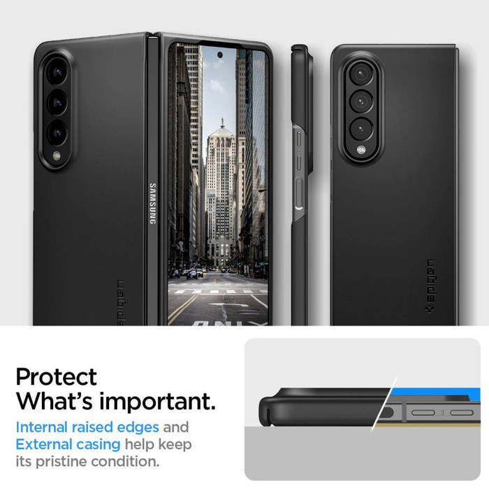 Spigen AIRSKIN GALAXY Z FOLD 4 BLACK