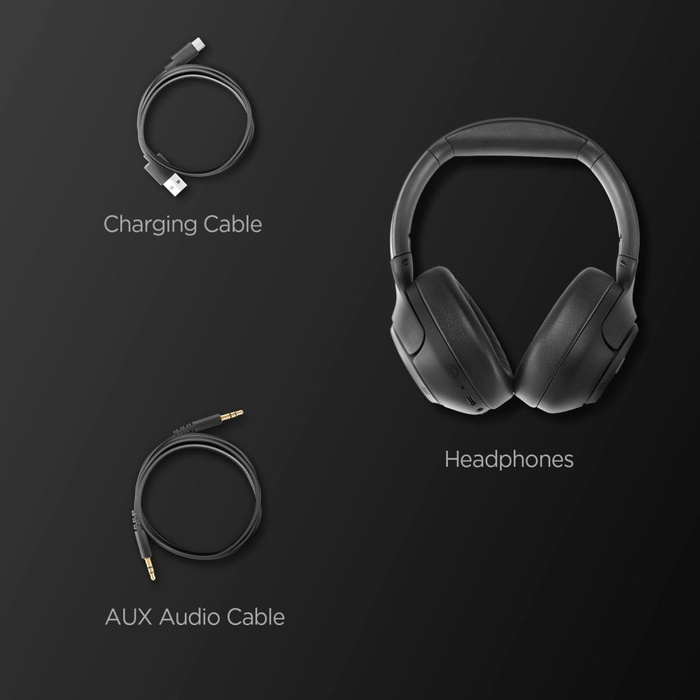 Spigen SA2403 ANC PRO HEADPHONES BLACK