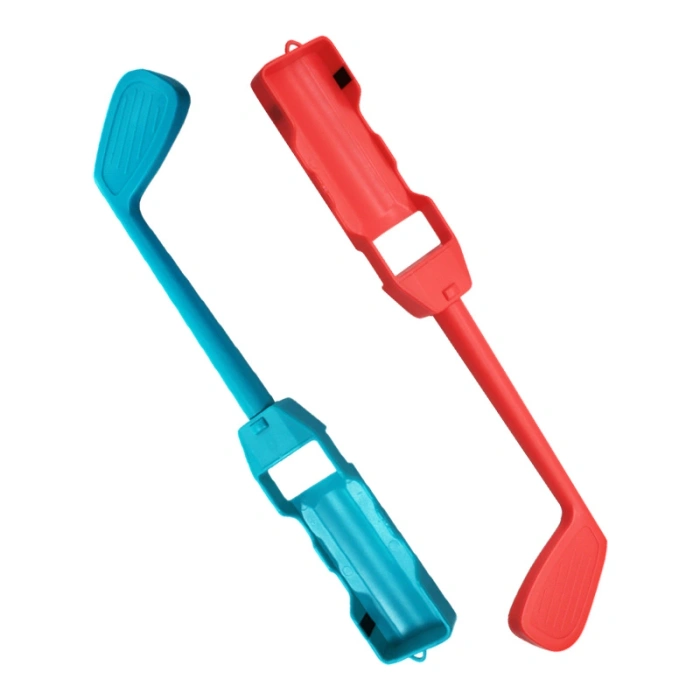 Pakiet akcesoriów rodzinnych 10 w 1 do gry Nintendo Switch Sports - zestaw czerwony i niebieski