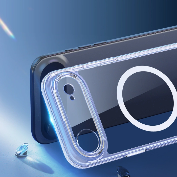 Dux Ducis Clin Mag Case for iPhone 17 Air Compatible with MagSafe - Transparent