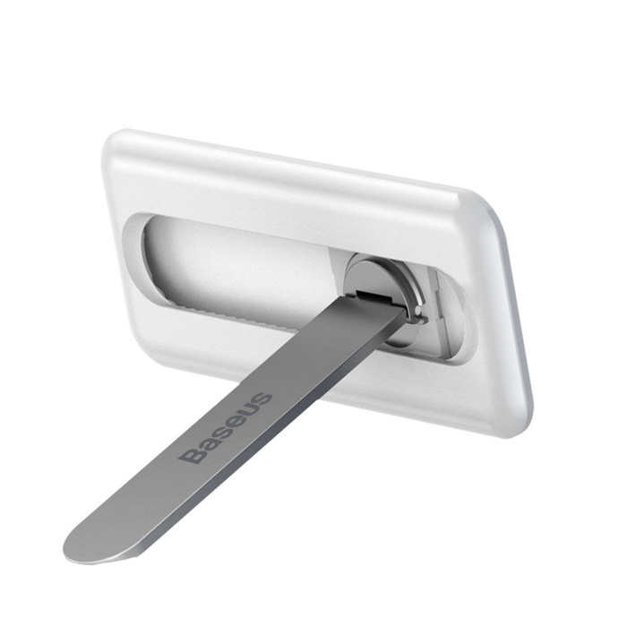 Baseus self-adhesive foldable phone holder white (LUXZ000002)