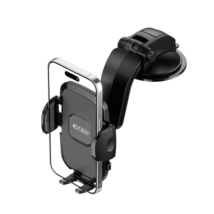 Holder at mobile phone TECH-PROTECT V3 UNIVERSAL DASHBOARD CAR MOUNT BLACK