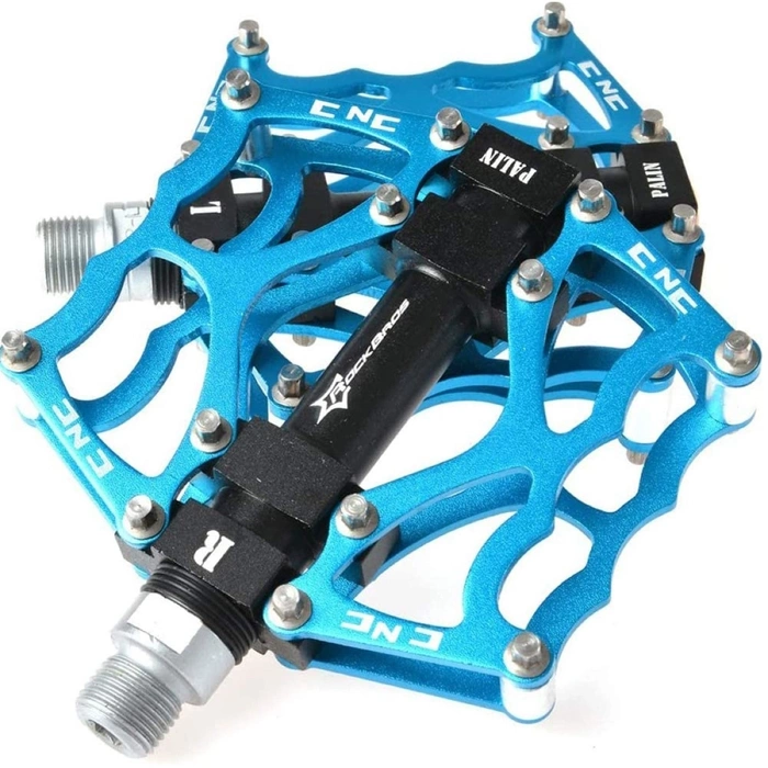 Rockbros JT201012LBL bicycle pedal set - blue