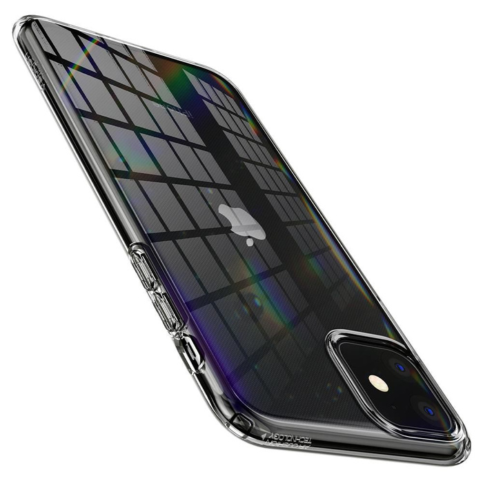 Pouzdro SPIGEN Apple Pouzdro z tekutých krystalů pro Iphone 11 čiré
