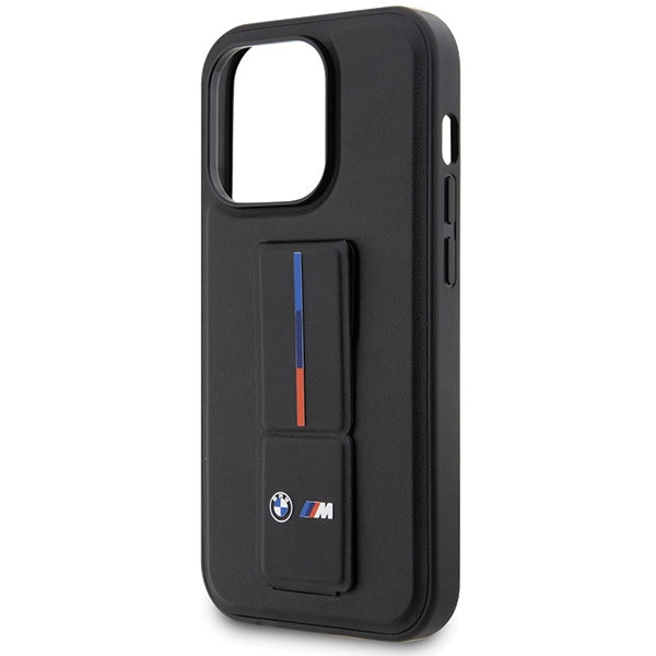 Hülle BMW BMHCP14L22GSLK iPhone 14 Pro 6.1" schwarz/schwarz hartcase Grip Hot Stamp