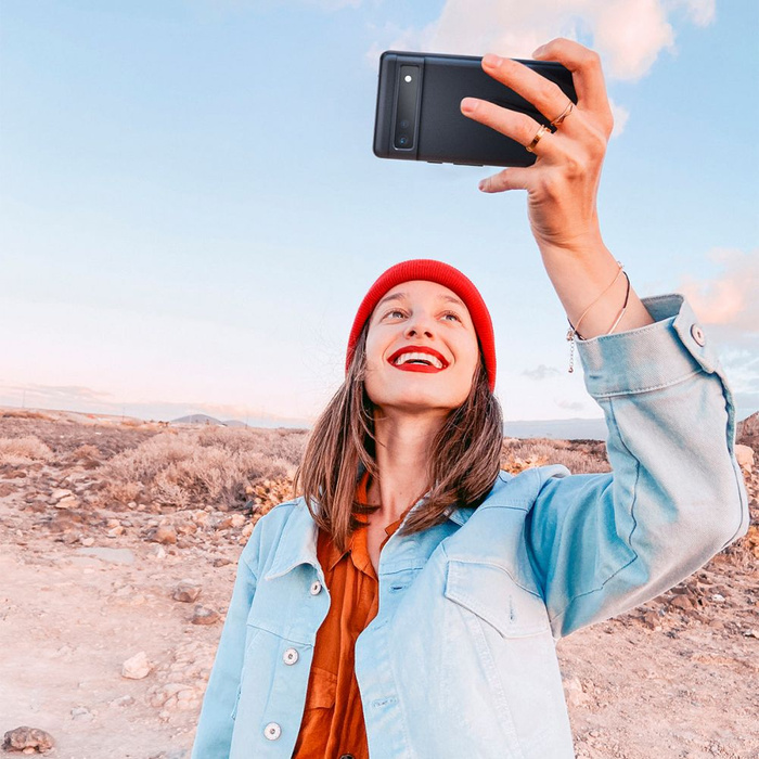 Spigen Thin Fit GOOGLE PIXEL 6A Cover NERO