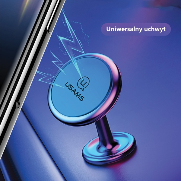 USAMS Support mag netic pour tableau de bord de cockpit collé réglable debout rouge