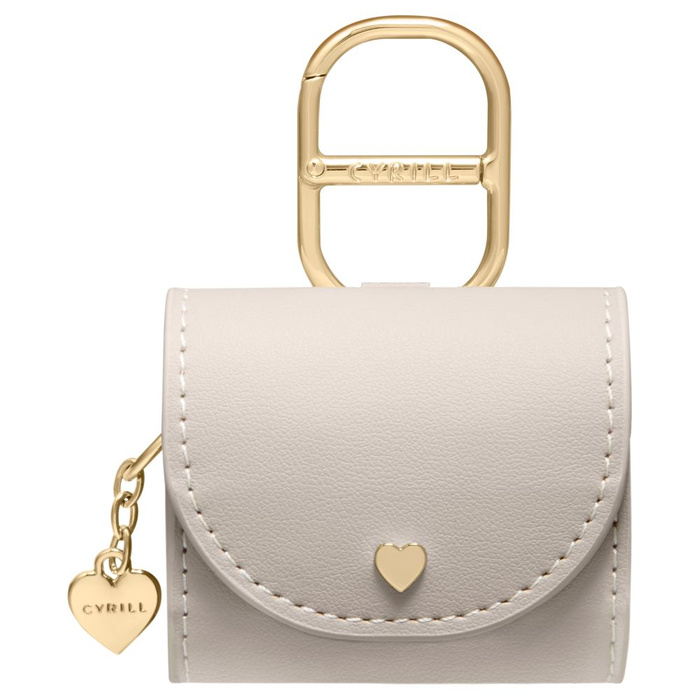 Funda Spigen Apple MINI BOLSA CYRILL AIRPODS 4 BEIGE OSCURO