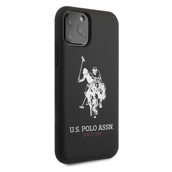 ETUI  US POLO   11 Pro Max Silicone Collection Black Case CASE