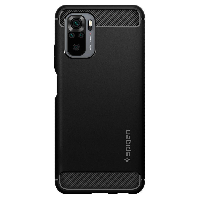 Hülle SPIGEN Xiaomi Redmi Note 10 / 10S Rugged Armor Matte Black Case