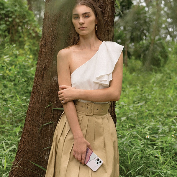 Custodia Uniq Coehl Ciel iPhone 12 mini 5,4 &quot;rosa / rosa tramonto