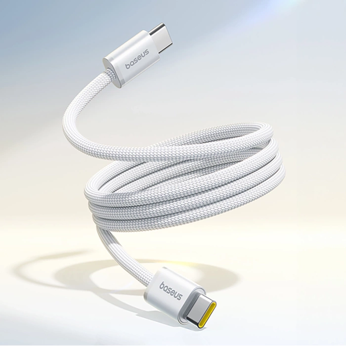 Baseus Dynamic 4 Pro 100W USB-C - USB-C Magnetkabel 1m - Weiß