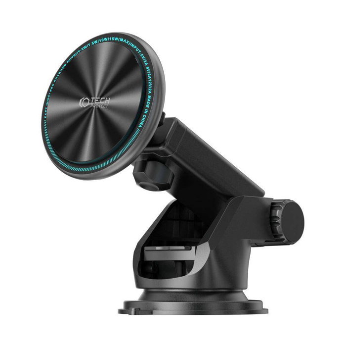 TECH-PROTECT A2 MagNETIC MagSafe DASH CAR WIRELESS CHARGER 15W BLACK