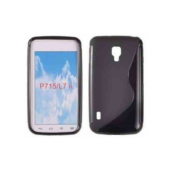 Coque S LINE LG Swift L7 II P710 Noir
