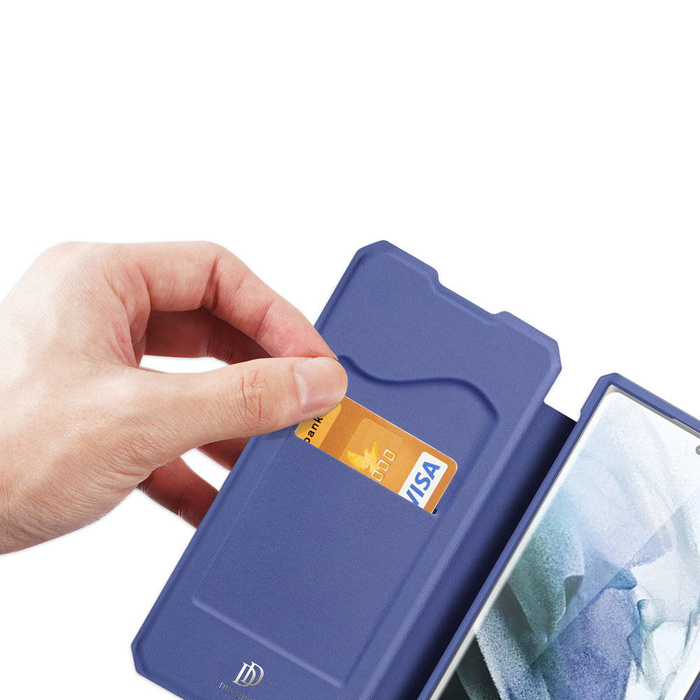 DUX DUCIS Skin X Telefontok Cover Samsung Galaxy S22 Ultra kék