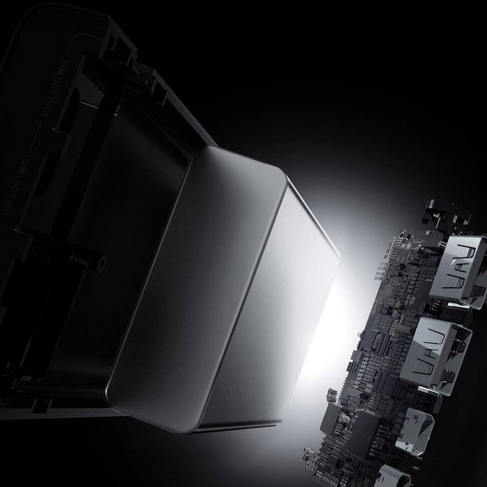 Baseus Adaman power bank 2x USB / 1x USB Type C / 1x micro USB 20000mAh 65W Quick Charge 4.0 Power Delivery Blue (PPIMDA-D03)