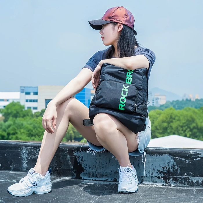 Rockbros H10-BK Sport-Faltrucksack 18 l – Schwarz